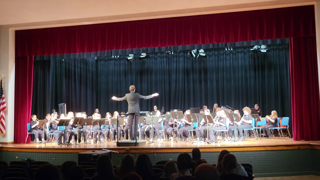 Marion Middle School Winter Band Concert, Sixth Grade Band, January 11, 2026