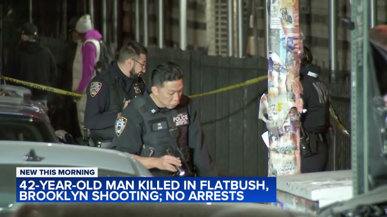42-year-old man killed in Flatbush, Brooklyn; no arrests yet