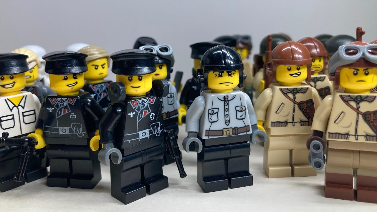 Коллекция исторических минифигурок Lego 2025, часть 2