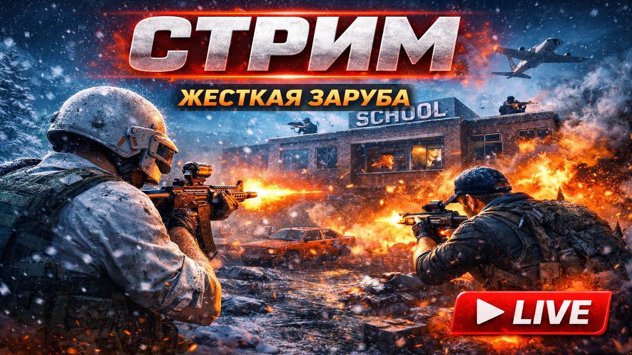 🔥 Стрим PUBG | Сквады + СОЛО | 😎 | Весёлые катки |