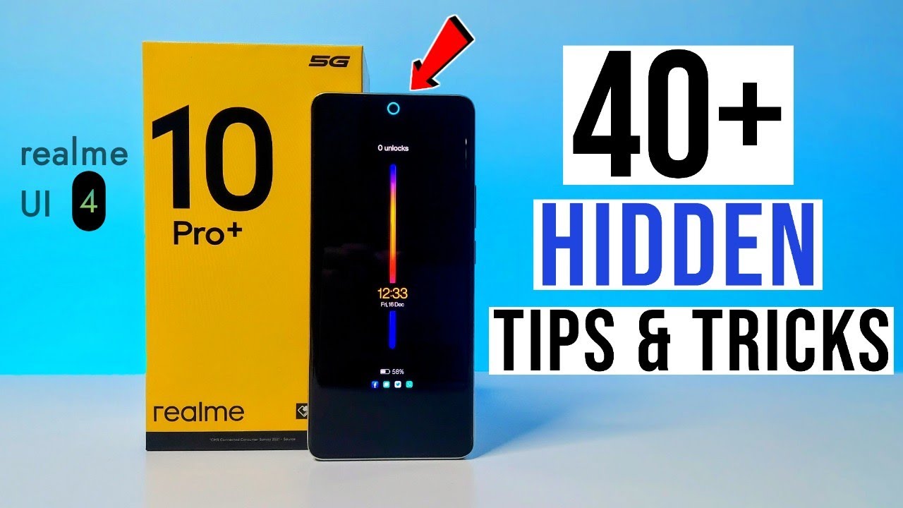 Realme 10 Pro Plus Top 40+ hidden features | Realme UI 4 Features 🔥 Realme 10 Pro Plus Tips & Tricks