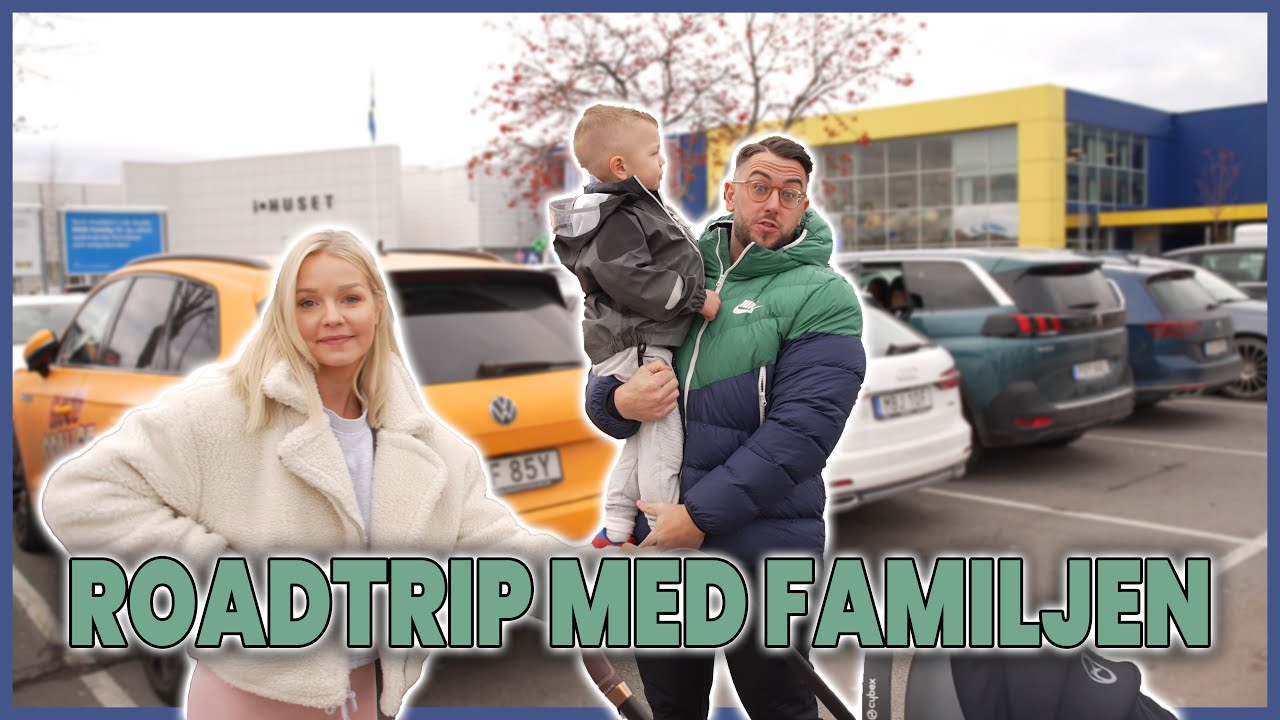 HELA FAMILJEN PÅ ROADTRIP FÖR JOBB