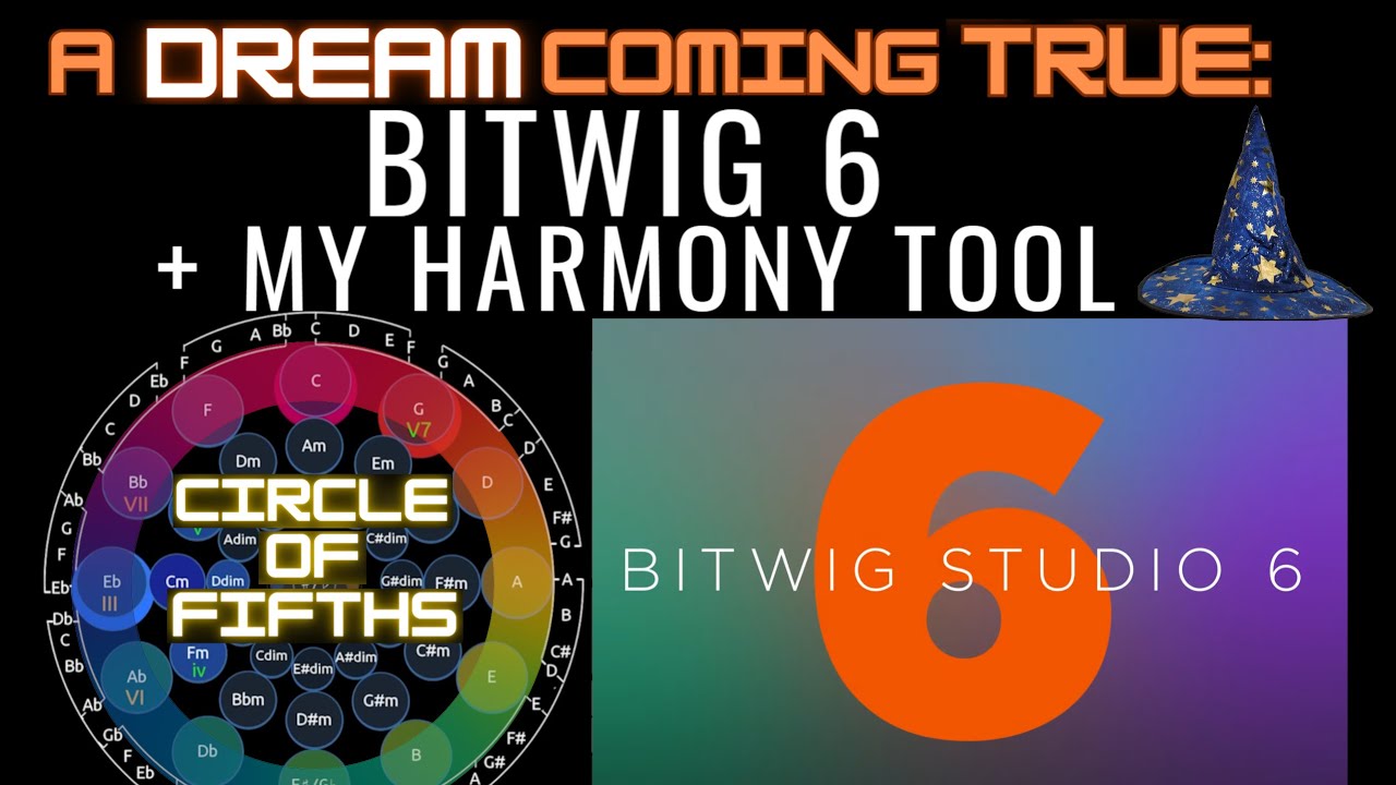 Bitwig 6 = A dream coming true: Synchronizing Piano Roll Scale Highlighting with my Harmony Tool ♥