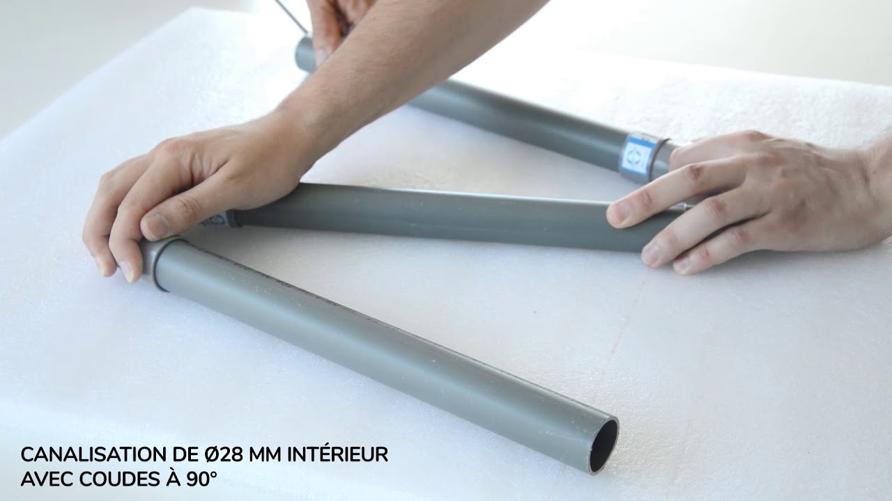 Coude 180° - Ø28 mm avec caméra d'inspection Tubicam® R 14