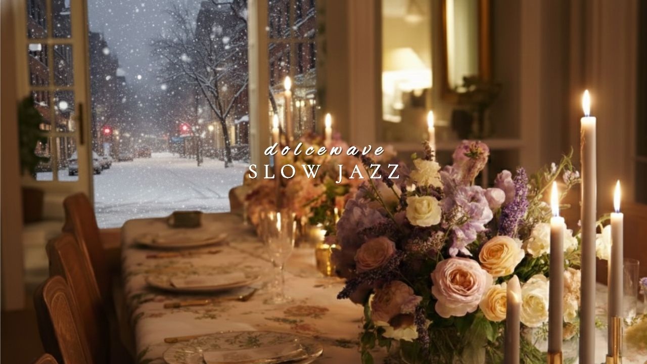 [Playlist] Романтика снежной пятницы 🍷 Вино, цветы и джаз для вас | Slow Jazz · Winter Jazz
