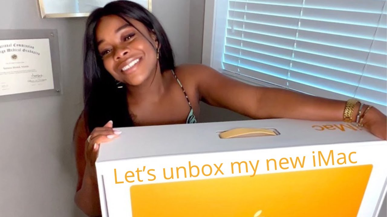 Let's Unbox my new iMac Together
