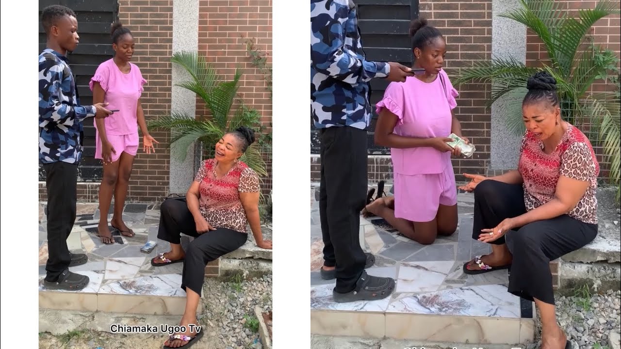 Frustrati0n na water😜🤣madness don hit Ivy, as she ran to mama Philip to help her beg her ex collins😳