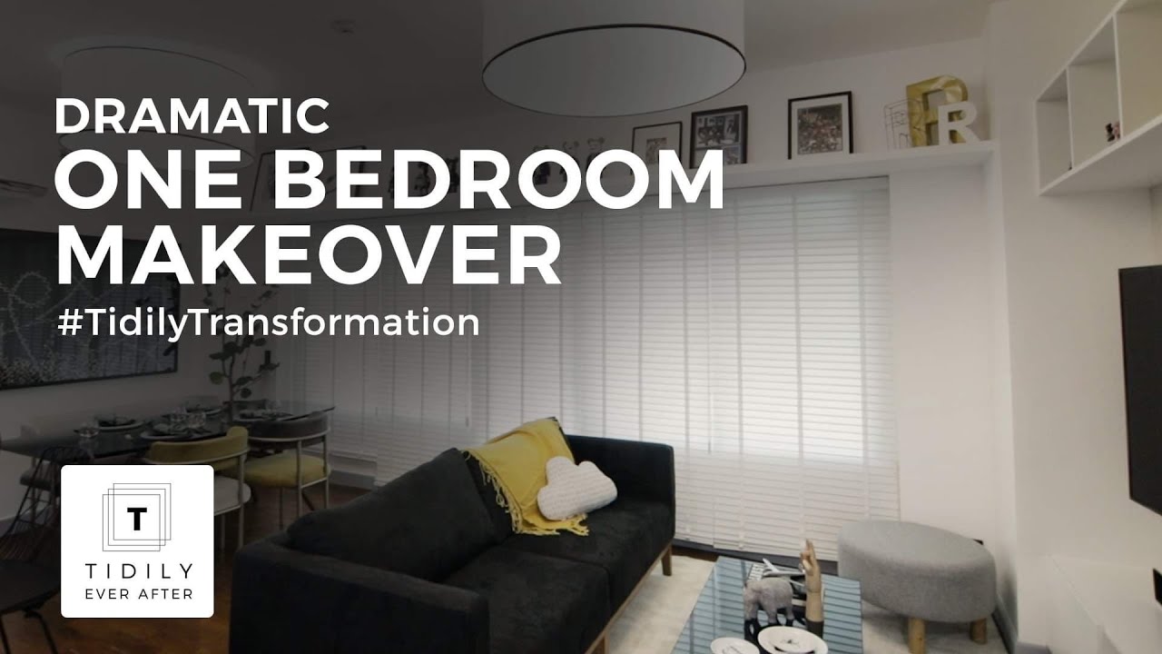 Tidily Transformation - Dramatic One Bedroom Renovation