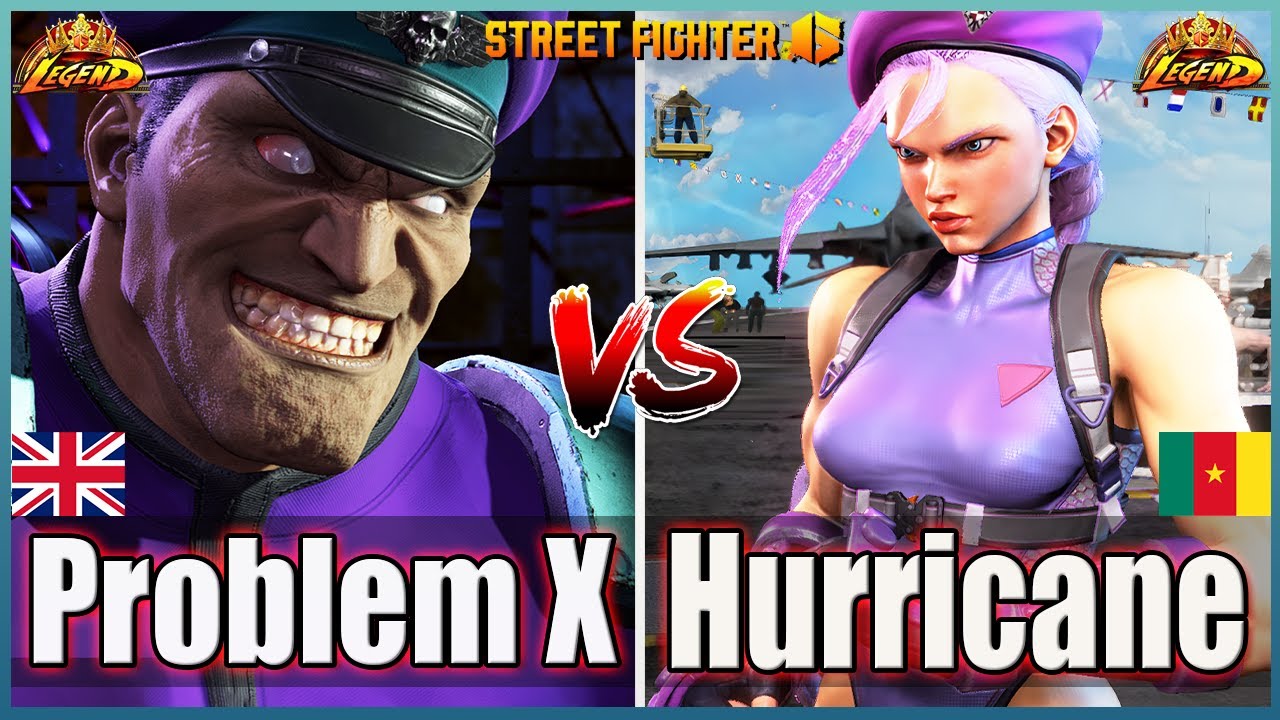 Street Fighter 6 🔥 Problem X (M Bison #1)  Vs  Hurricane (CAMMY)🔥Top Ranked Match🔥FightingGameWorldX
