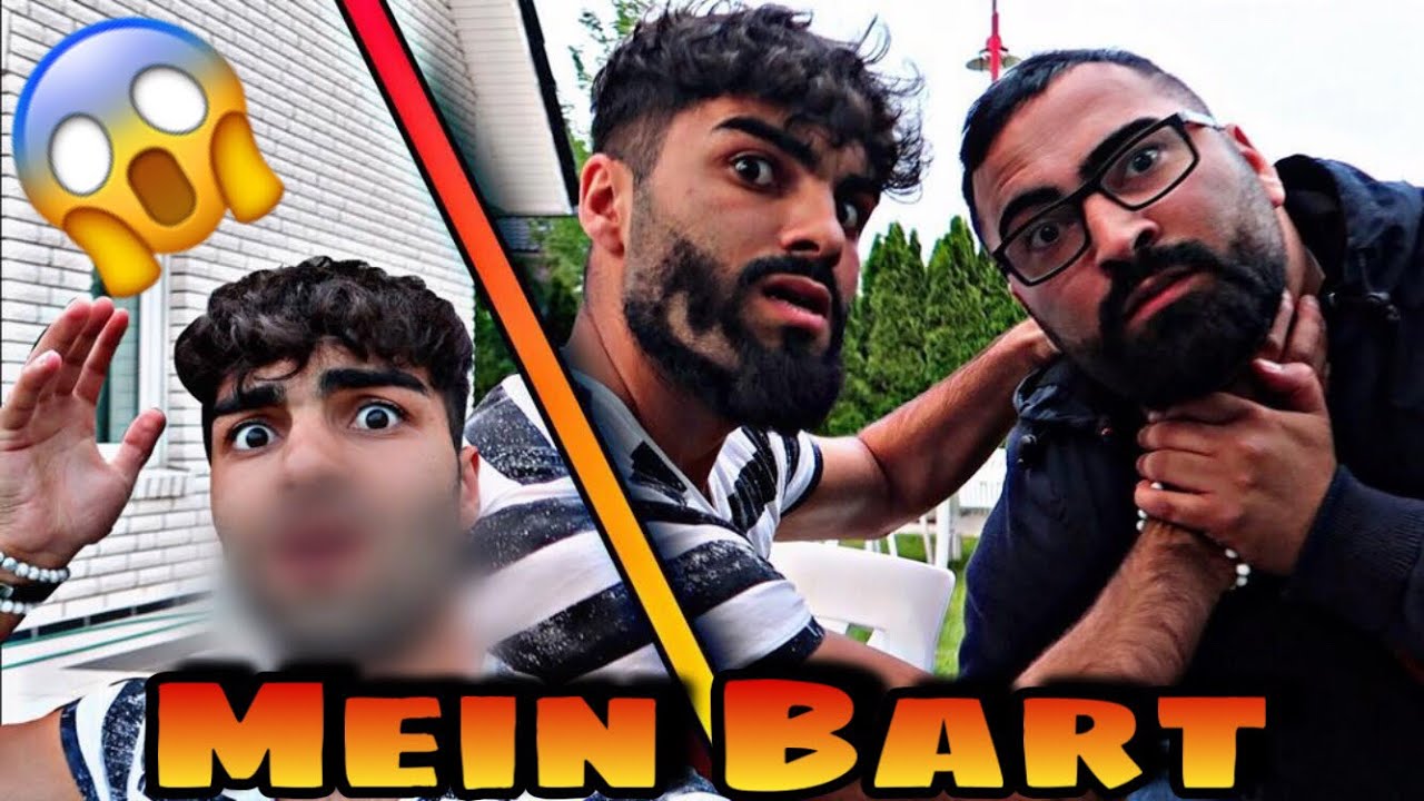 1 JAHR BART - ABRASIERT PRANK an meinem BRUDER 😱 | ERWÜRGT | ICH ZEIGE EUCH MEIN PRIVAT FRISEUR!