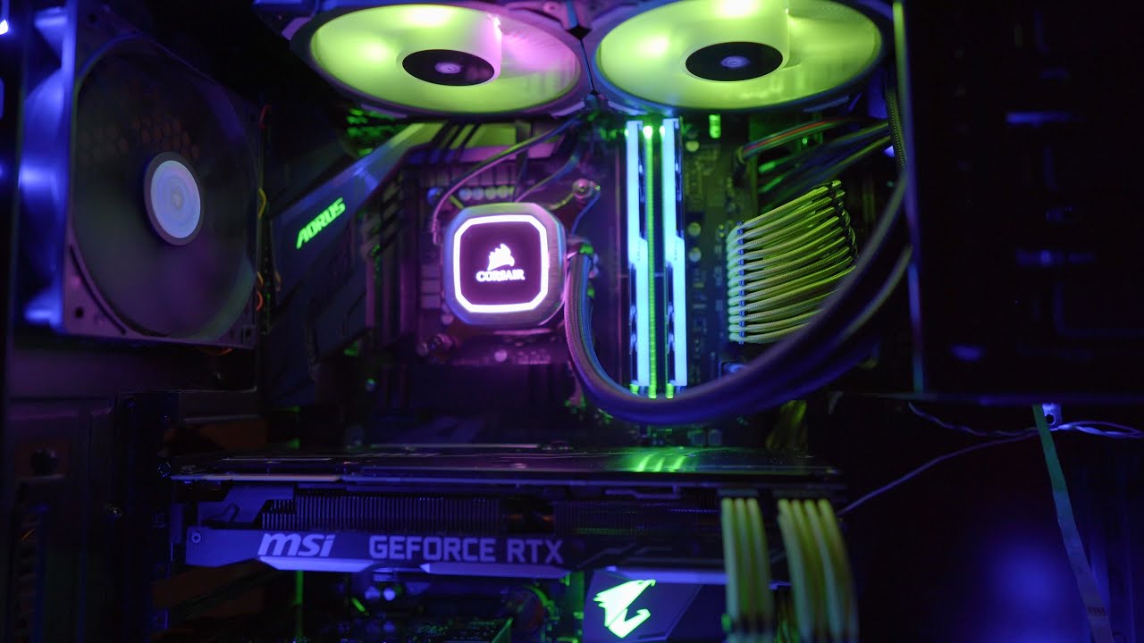 Corsair H100i RGB Platinum Замена Водянки и Обзор!