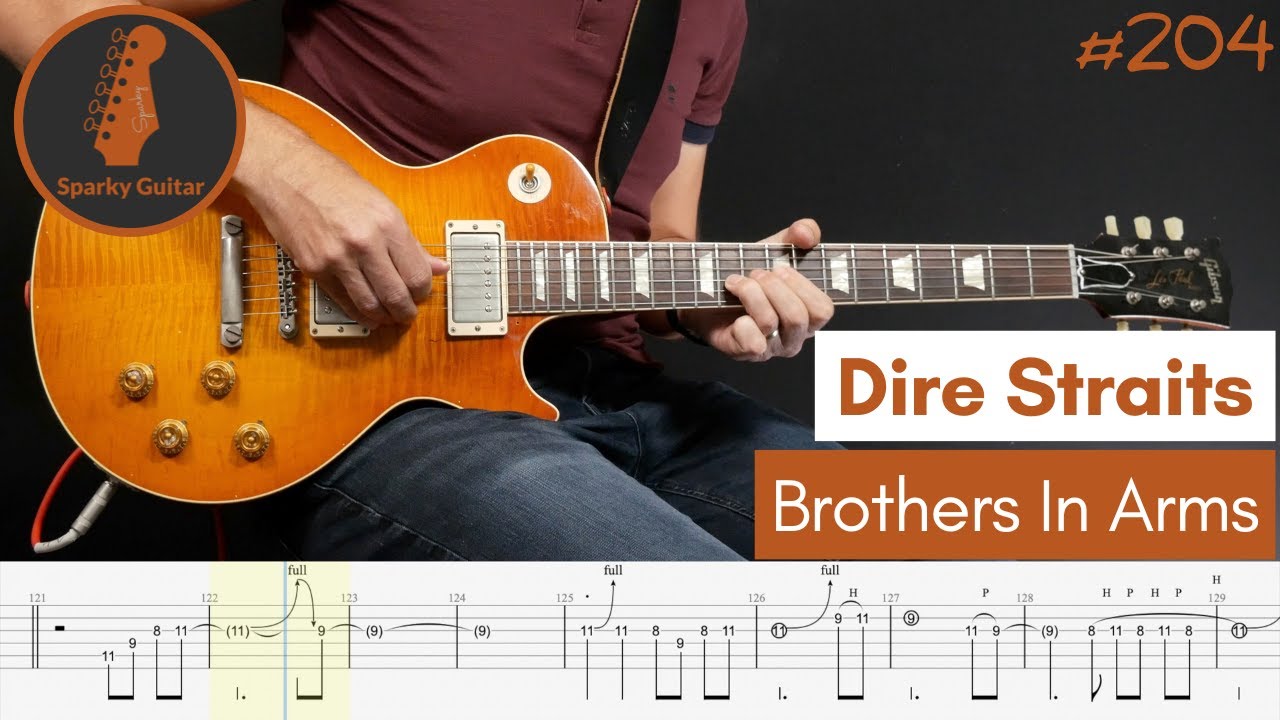Brothers In Arms - Dire Straits (Guitar Cover #204 with Tabs)