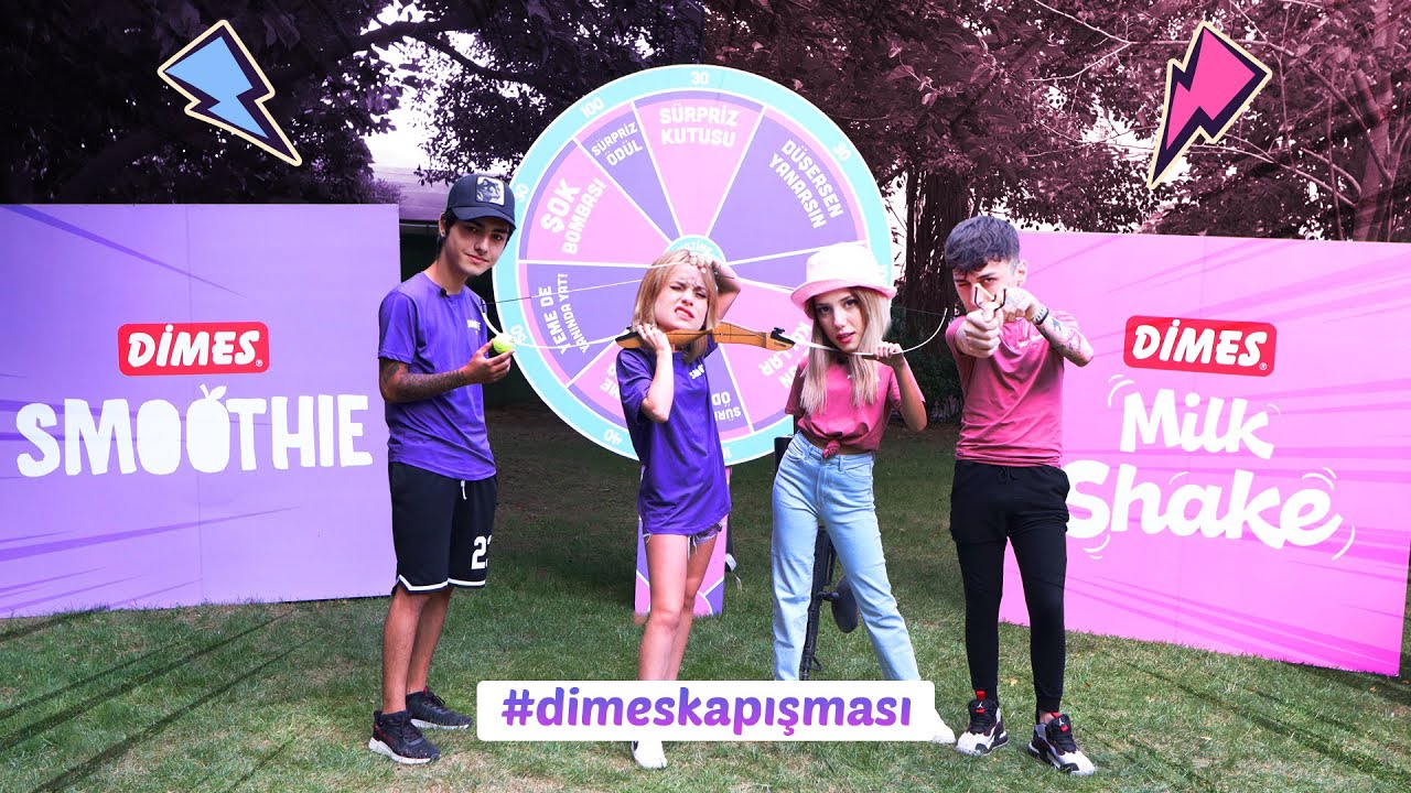 KAPIŞMA DEVAM EDİYOR! CEZALI DEV ÇARK - #dimeskapışması