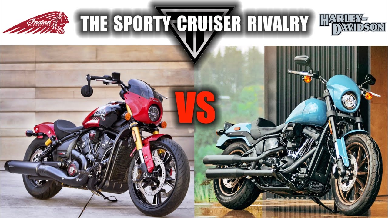 New Indian 101 Scout Vs Harley-Davidson Low Rider S | The Sporty Cruiser Rivalry