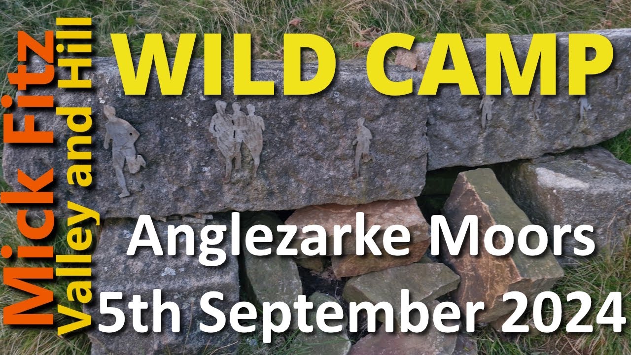 Wild Camp Anglezarke Moors 5th September 2024
