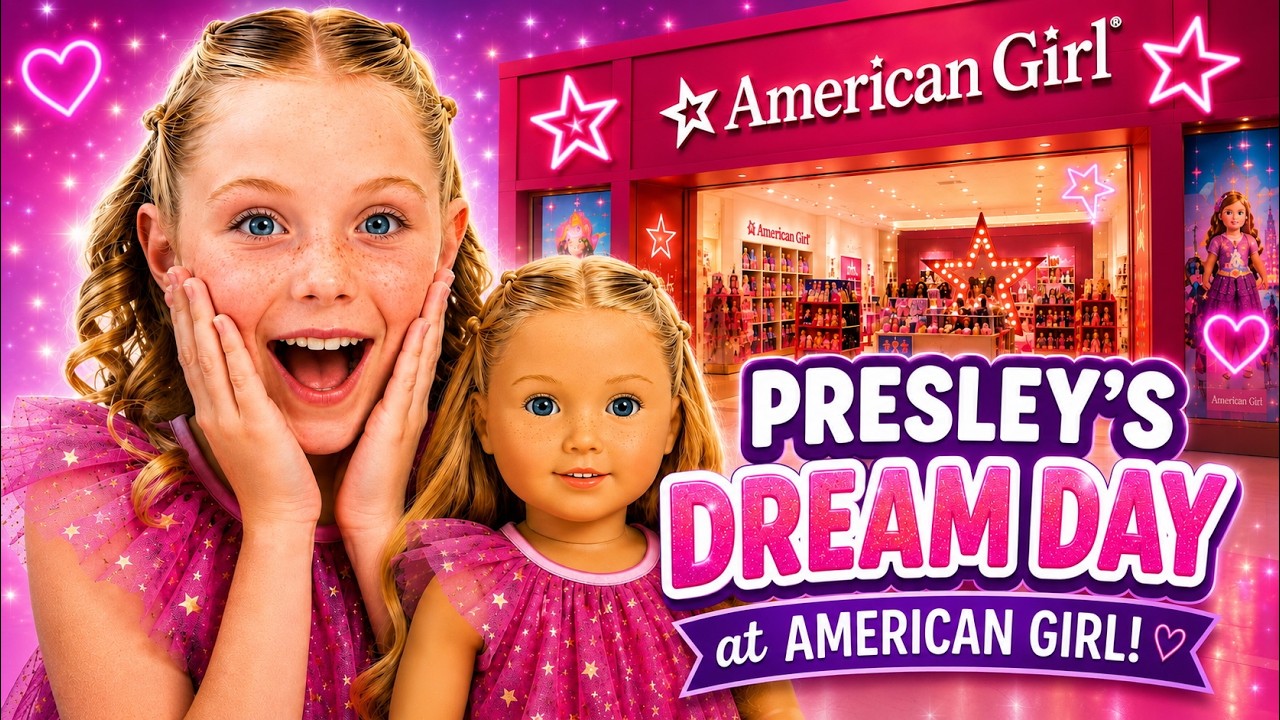 Presley's Dream Day at AMERICAN GIRL