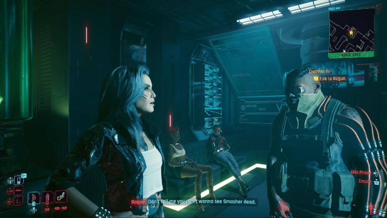 Cyberpunk 2077🌃CHIPPIN IN EBUNIKE CONTAINER SHIP🌃