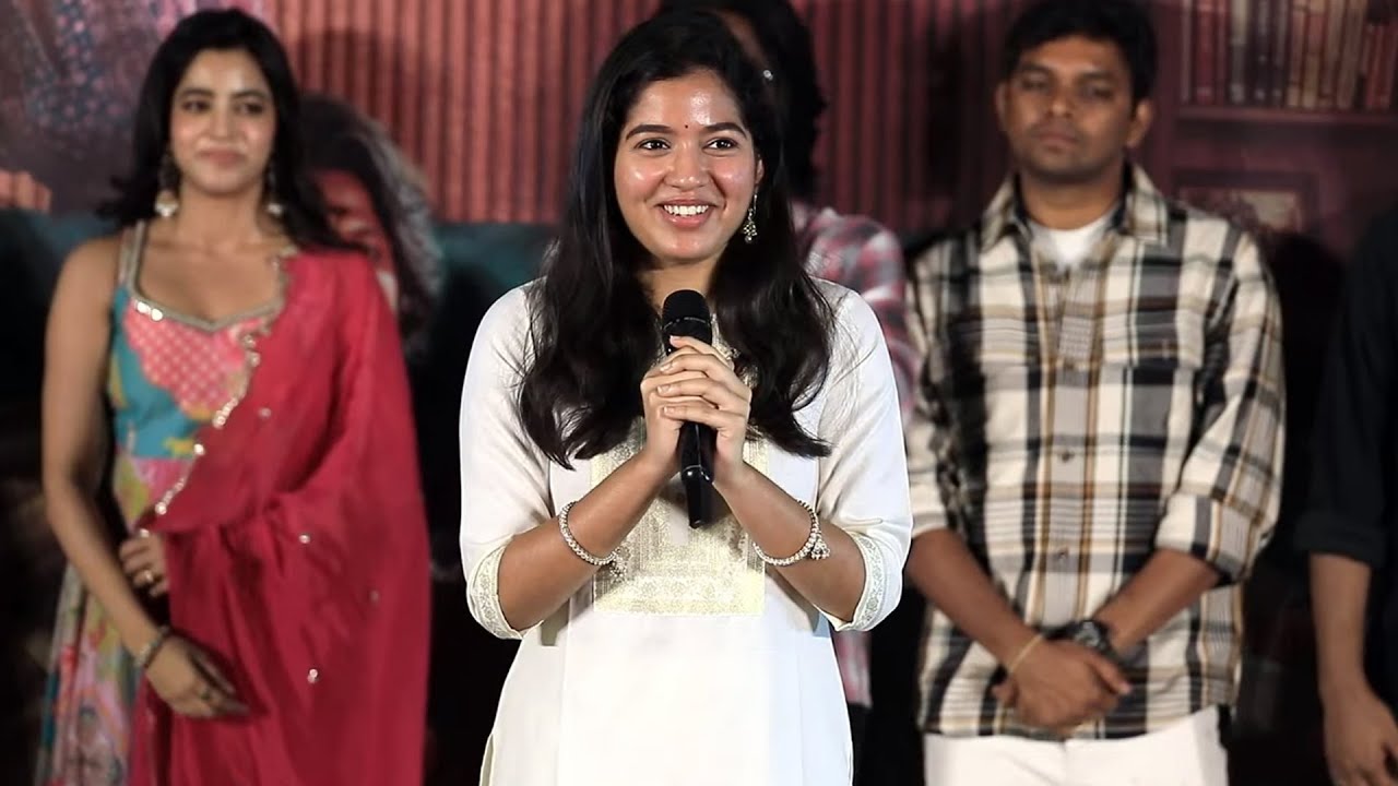Actress Tejaswi Rao Speech @ Hey Bhagawan Release Date Announcement | Suhas