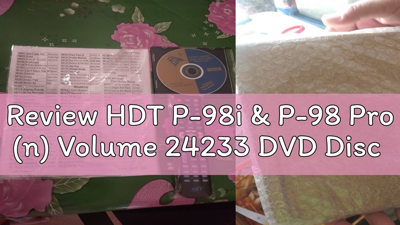 Review HDT P-98i & P-98 Pro (n) Volume 24233 DVD Disc