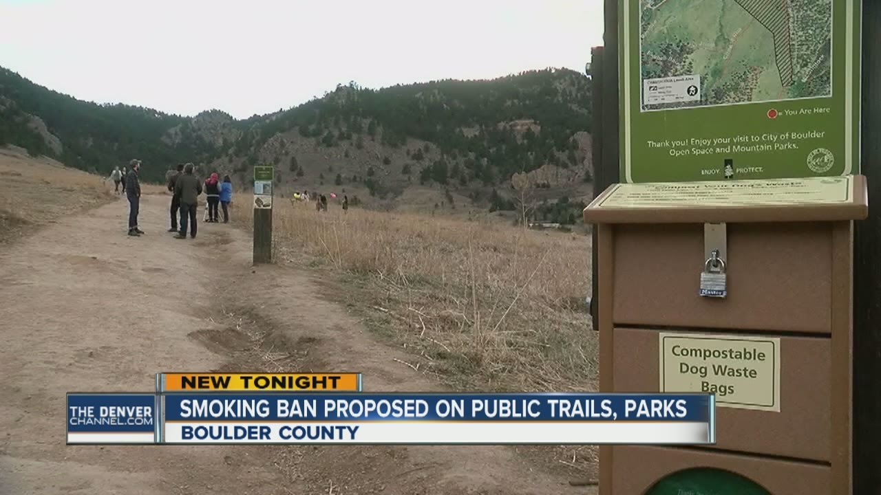 Smoking ban proposed on public trails, parks in Boulder County