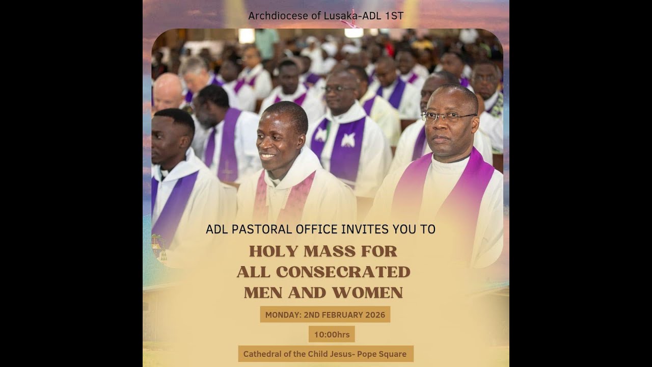 LIVE LUMEN TV-Z - HOLY MASS FOR ALL CONSECRATED MEN AND WOMEN 02ND FEBRUARY 2026