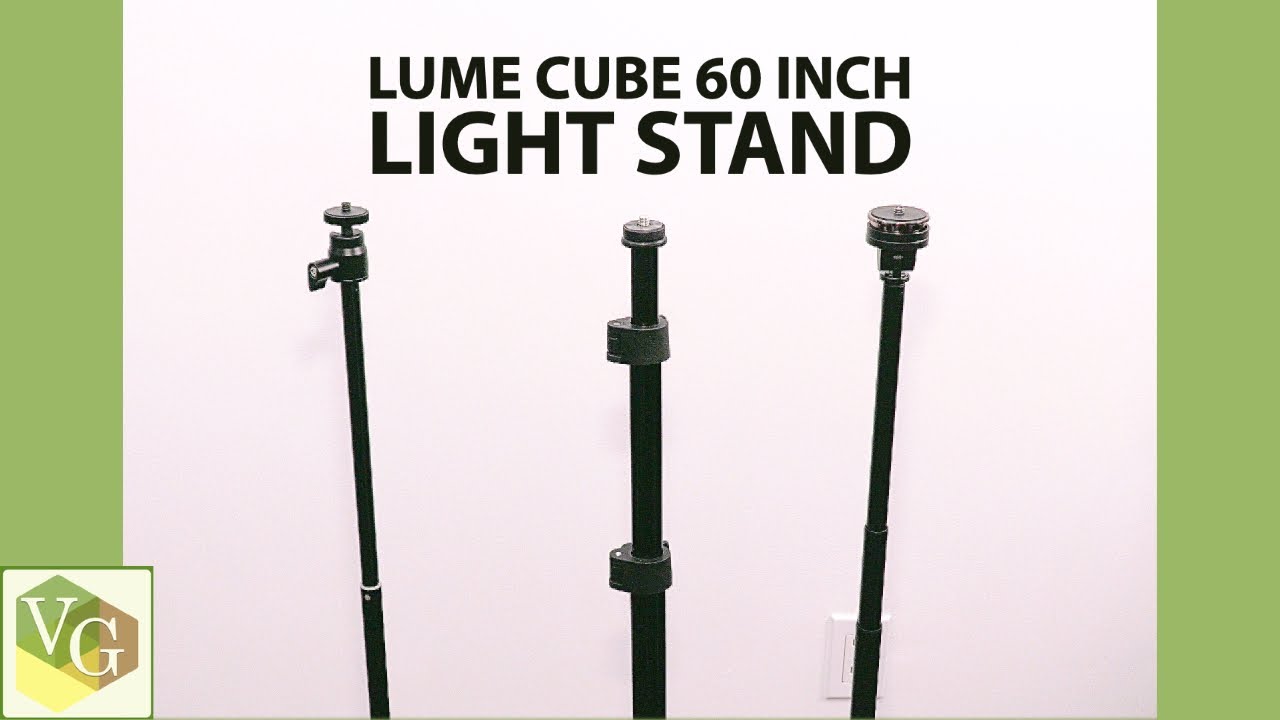 Lume Cube 5ft Light Stand vs Smatree Stand vs Manfrotto VR Stand