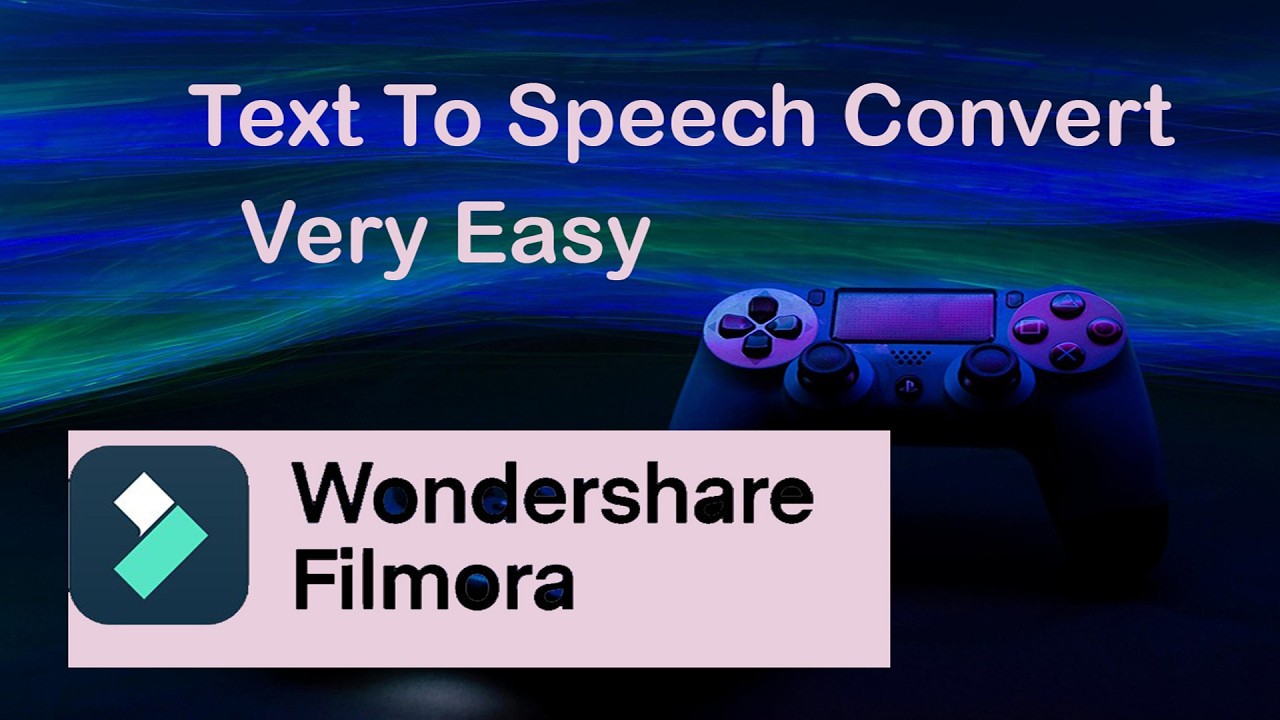 Wondershare Filmora Text To Speech Available @fxtechsolution