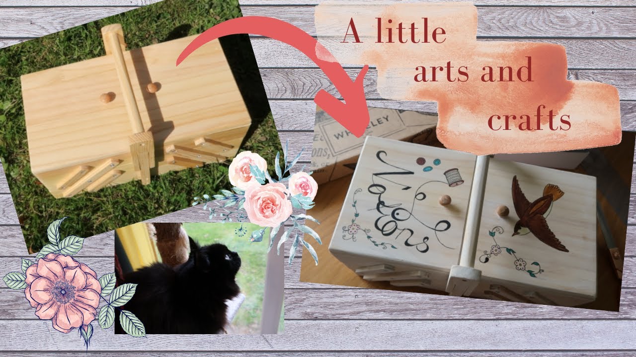Sewing box makeover