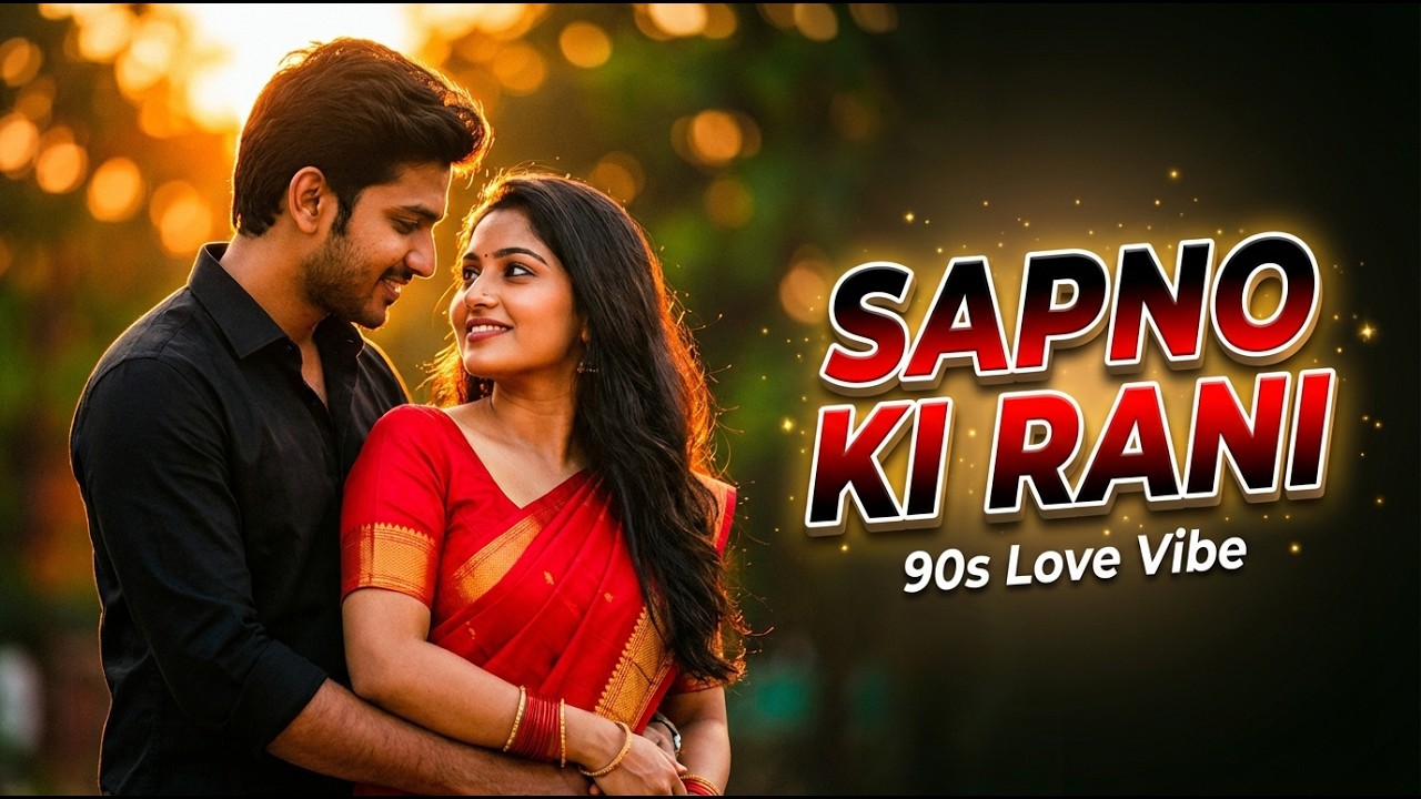 Sapno Ki Rani Tu 💖 | 90s Romantic Jhankar Beats Song | New Hindi Love Song 2026