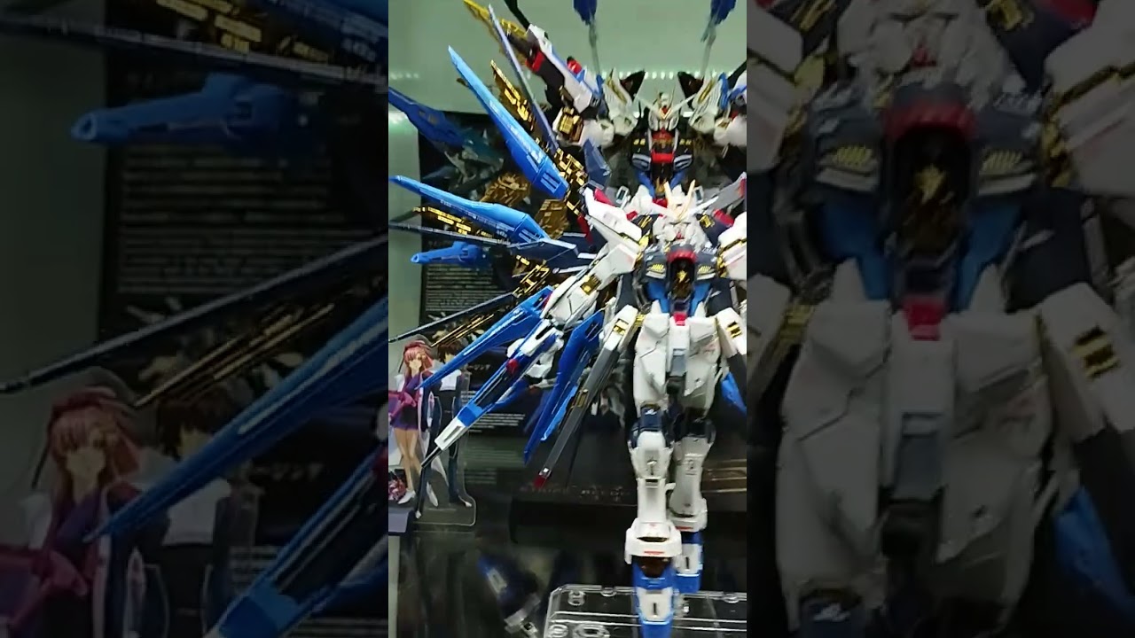 RG Strike Freedom Titanium finish #gunpla #strikefreedom