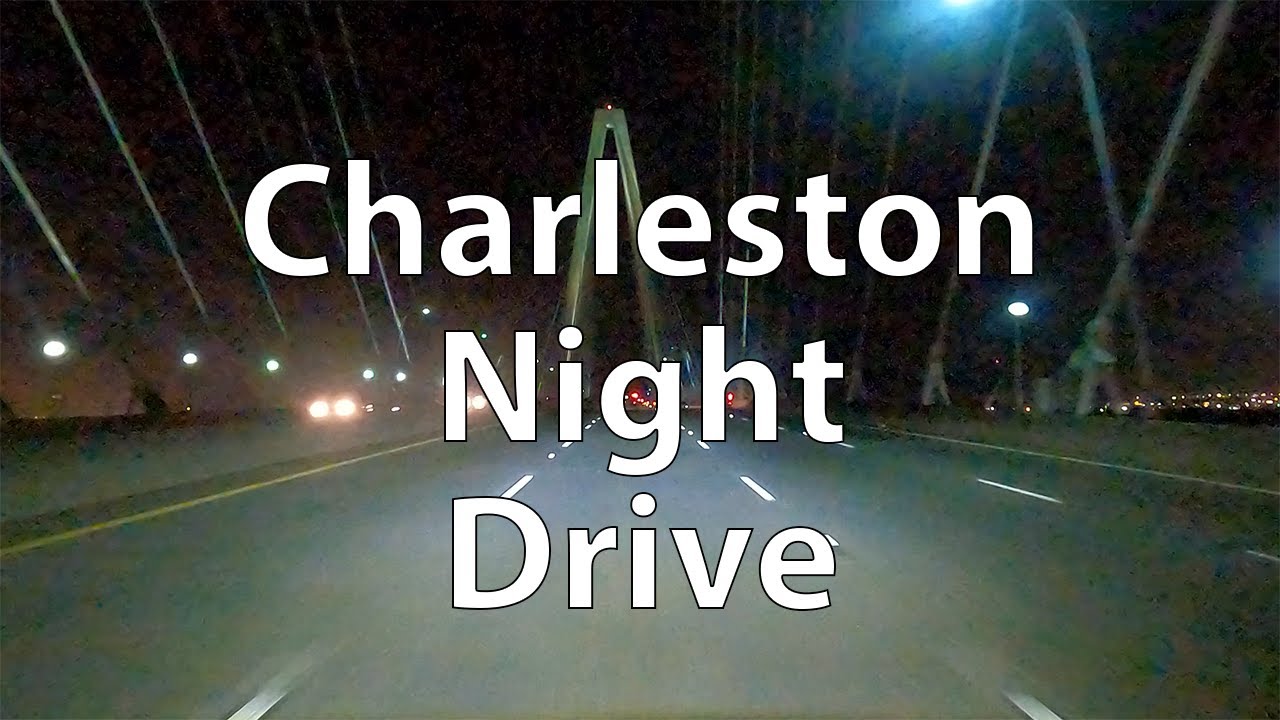 [4K] Charleston Night Drive (US)