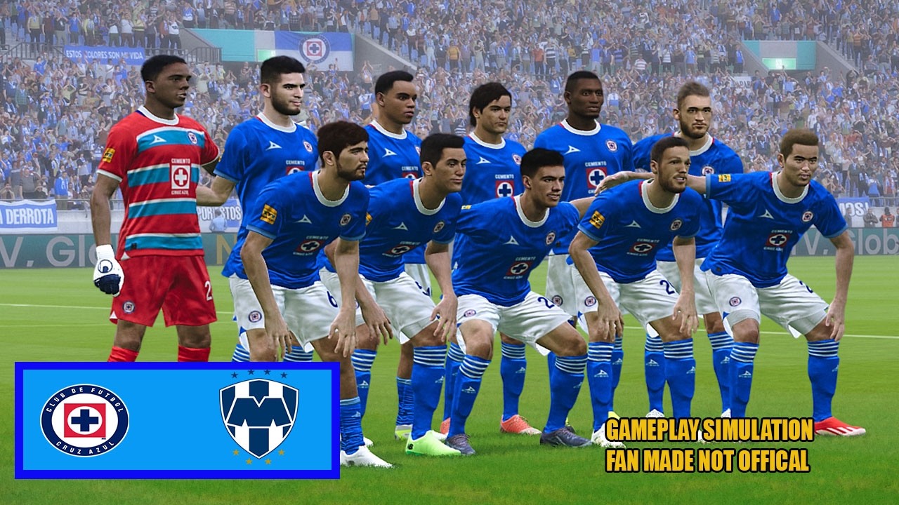 Cruz Azul vs Monterrey | CONCACAF Champions Cup | Gameplay Simulation
