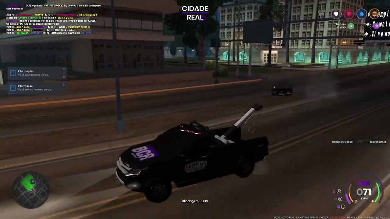 bagunça+tentativa de rdm