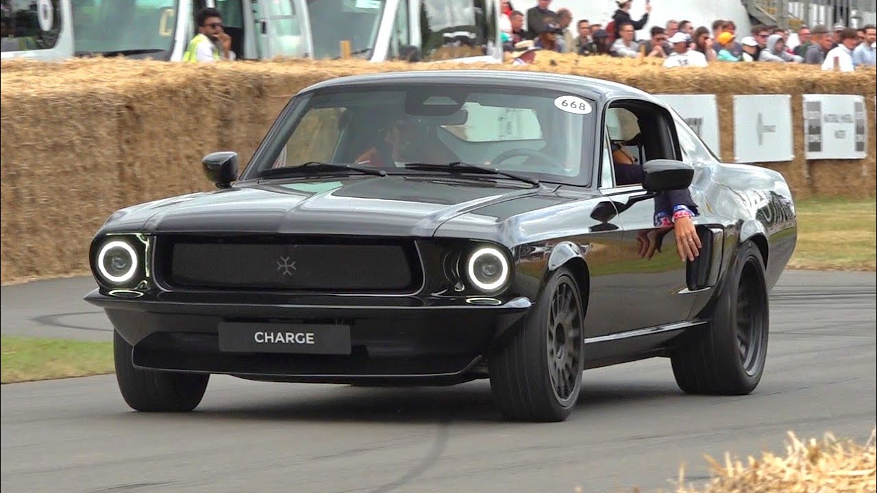 536HP FORD MUSTANG EV (Electric) - Accelerations & Fly-By's @ Goodwood Festival of Speed!
