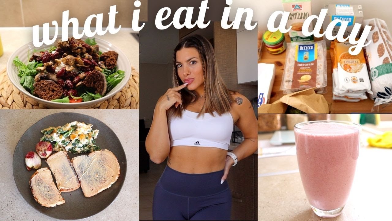 Vlog: What i eat in a day - Νέο πλάνο διατροφής | Sofia Pappa