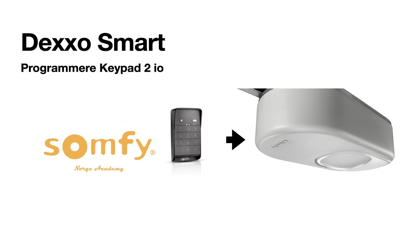 Dexxo Smart - Programmere Keypad 2 io