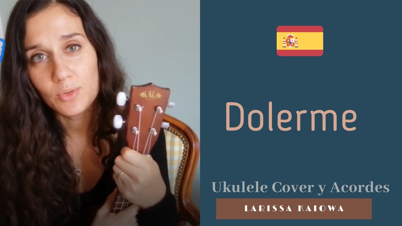Dolerme Rosalía Ukulele Cover - Sólo 2 Acordes FÁCIL (Play Along Tutorial)