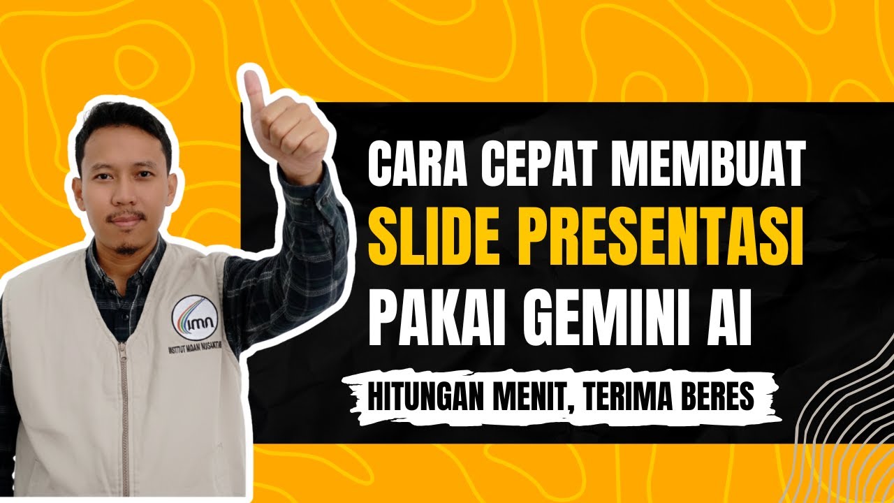 Cara Membuat Slide Presentasi Pakai Gemini AI