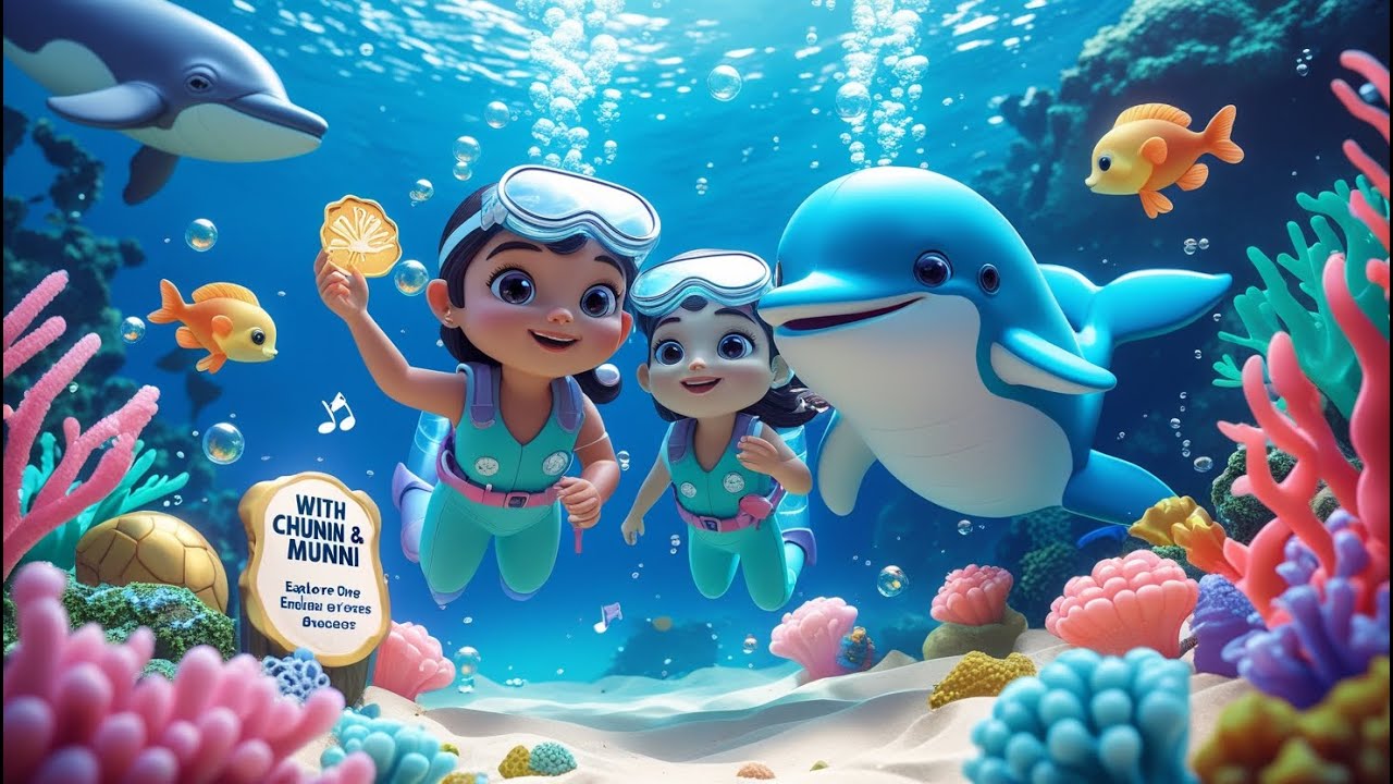 Chunni & Munni’ Deep Sea Discovery | Ocean Adventure Rhyme for Kids | Dive, Explore & Learn Beneath