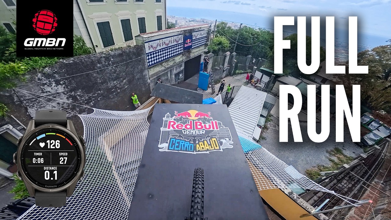 POV: The Gnarliest Urban DH | Red Bull Genova Cerro Abajo