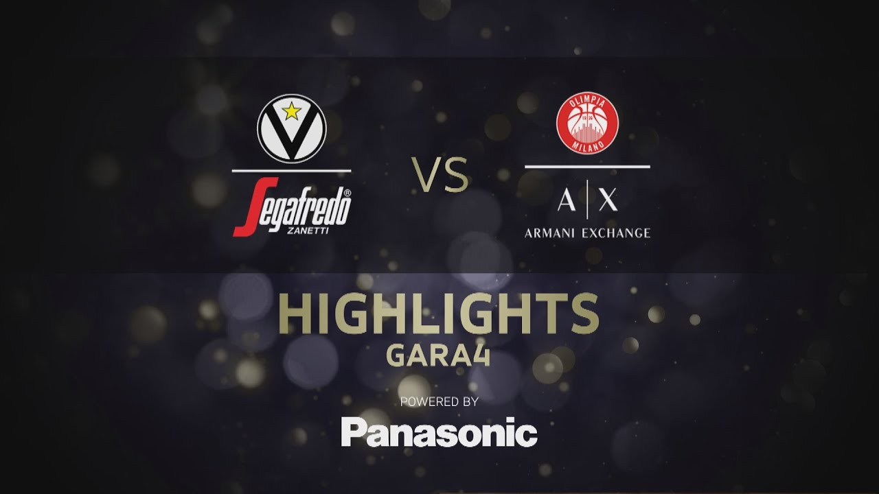 Gara 4: Virtus Segafredo Bologna - A|X Armani Exchange Milano