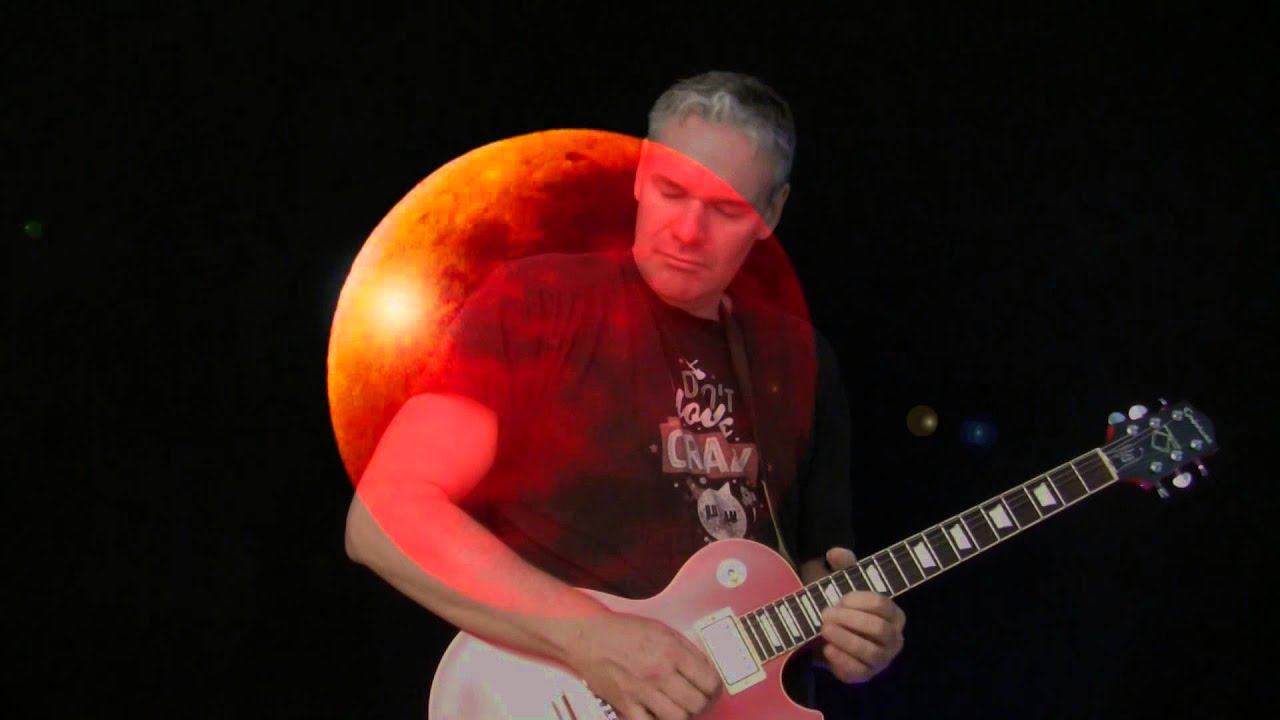 HPCrazy's Mystical Rock Guitar - Bloodmoon