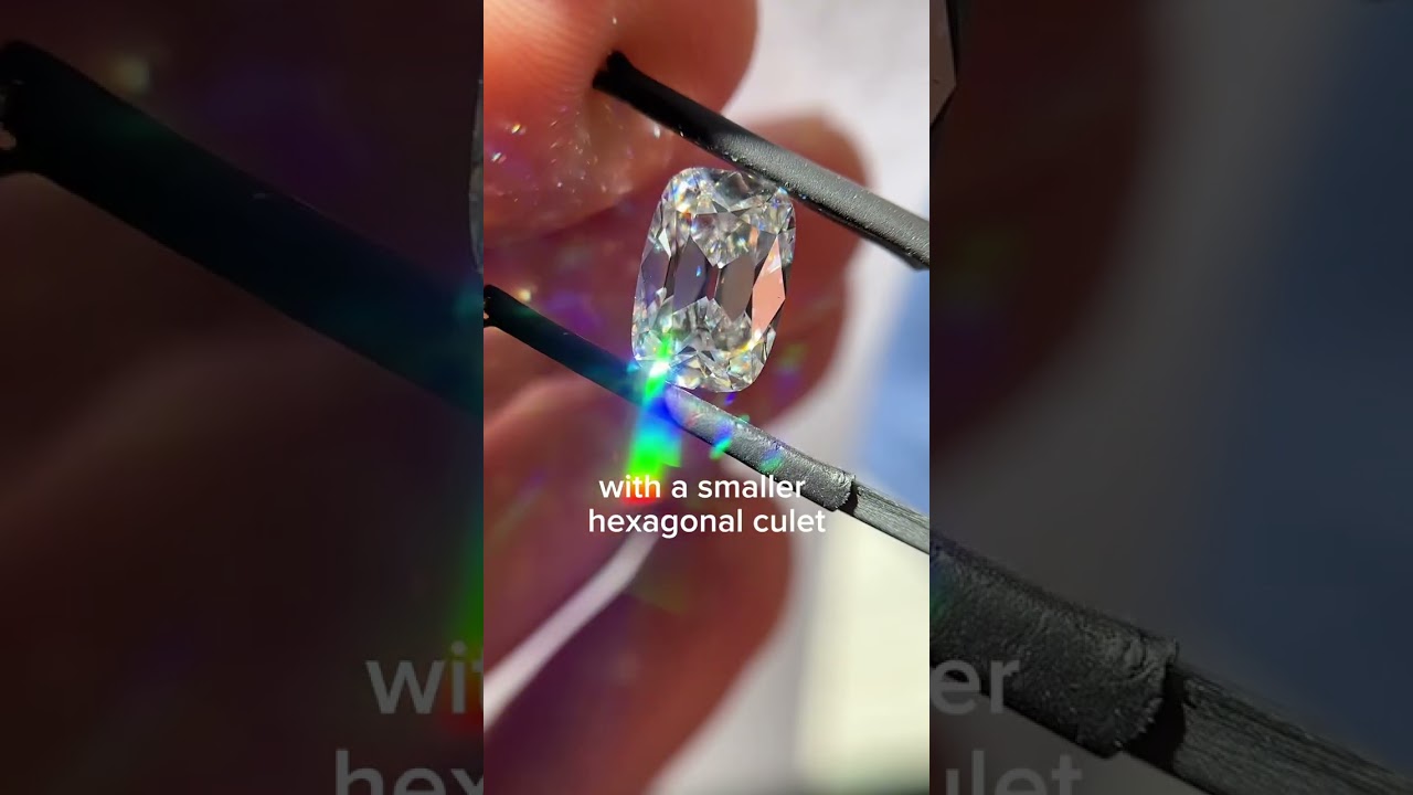 YEP THE OLD MINE CUT DIAMOND #diamond #jewelry
