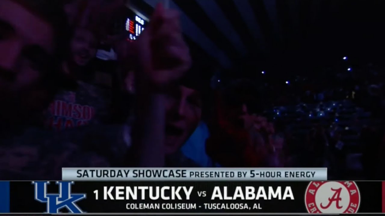 #1 Kentucky vs Alabama Basketball Highlights (1/17/2015)