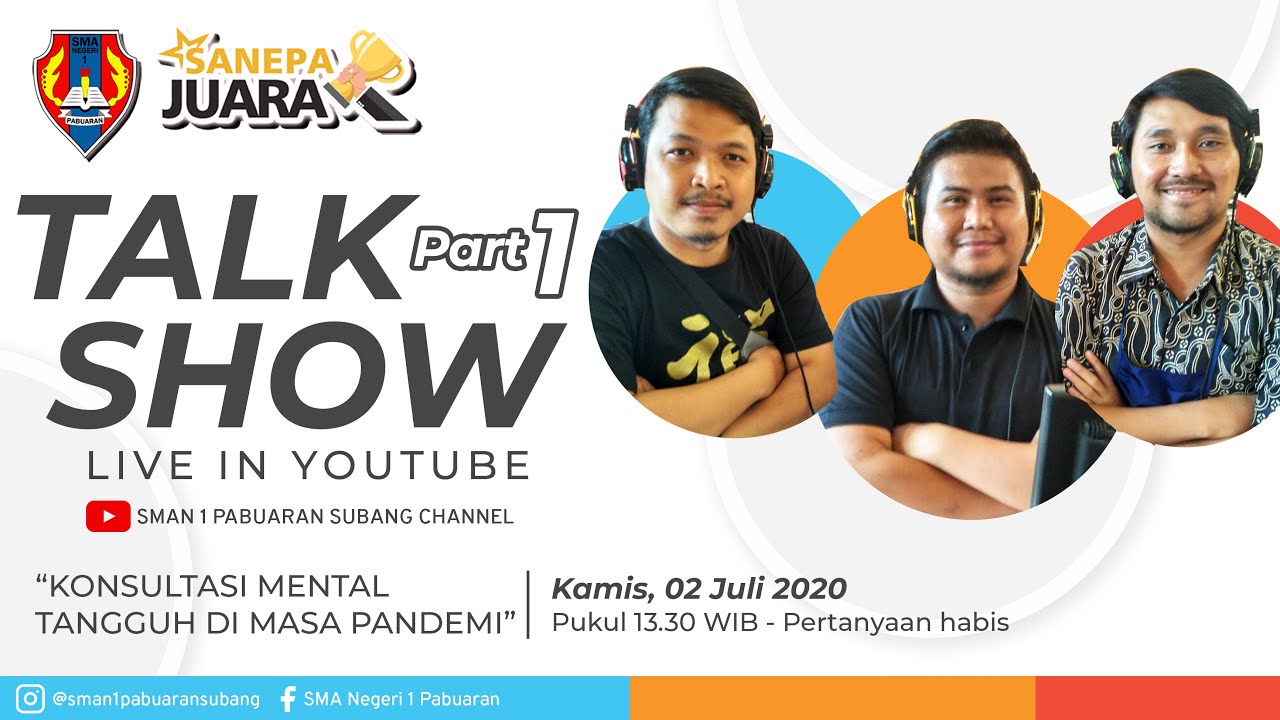 [LIVE] TALK SHOW - KONSULTASI MENTAL TANGGUH DI MASA PANDEMI - PART 1
