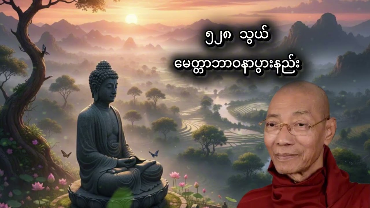ပါချုပ်ဆရာတော်ကြီး၏ ၅၂၈ သွယ်မေတ္တာဘာဝနာပွားနည်း