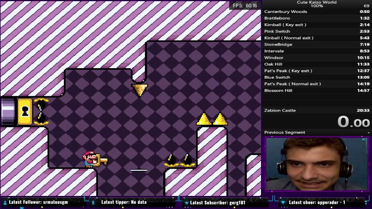 Cute Kaizo World - Treinando speedrun | Tutu Ibi Mg