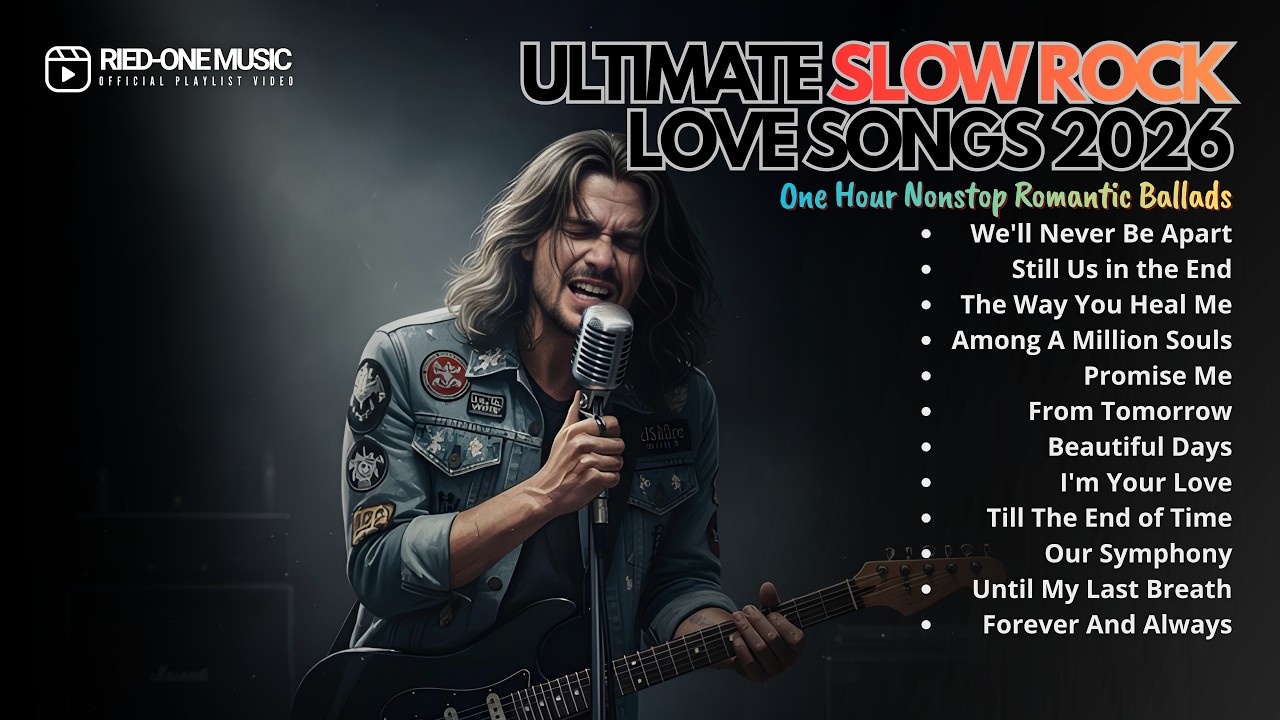 Slow Rock Love Songs 2026 | 1 Hours Nonstop Romantic Ballads
