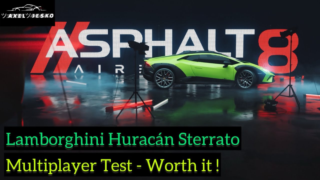 Lamborghini Huracán Sterrato Multiplayer Test - Worth it ! | Asphalt 8 🏆