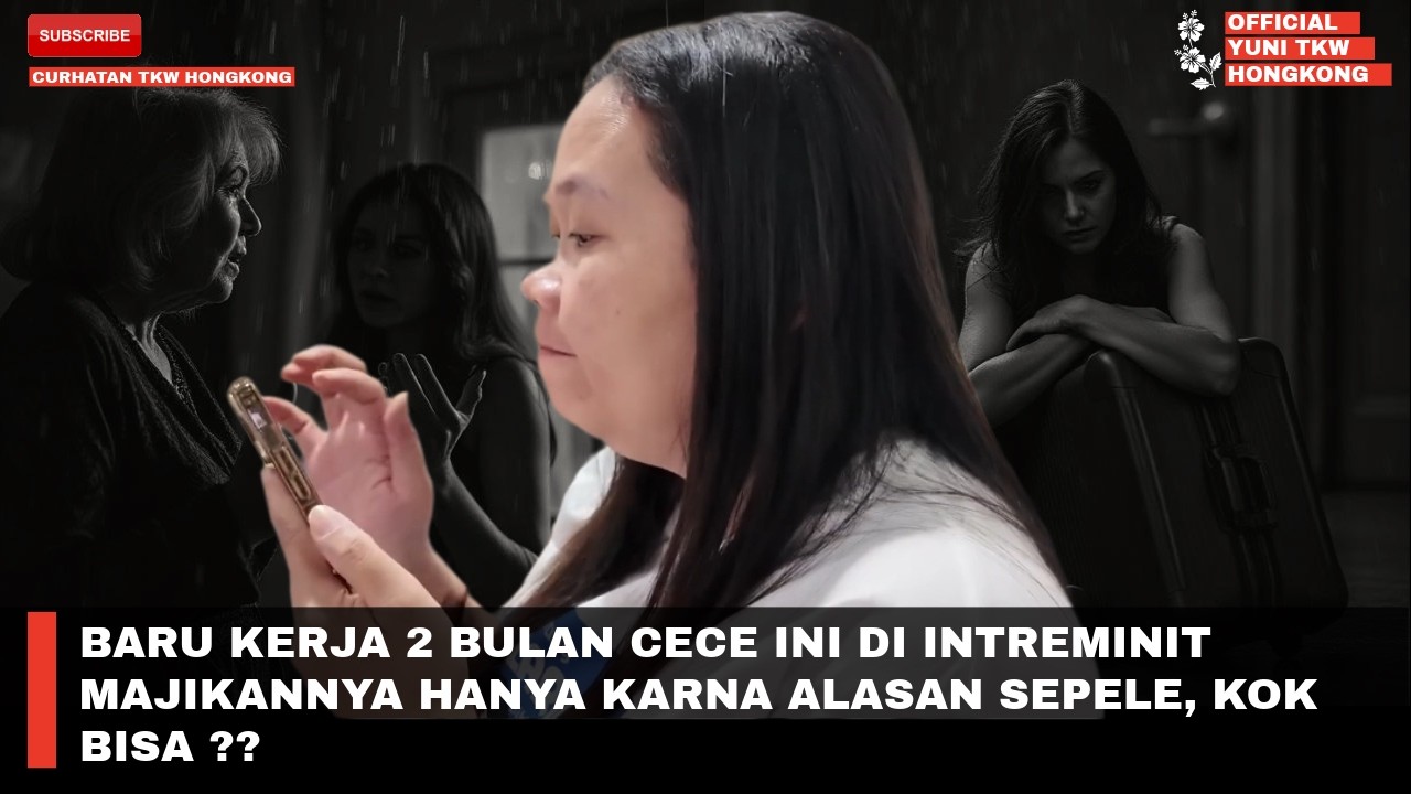 BARU KERJA 2 BULAN CECE INI DI INTREMINIT MAJIKANNYA HANYA KARNA ALASAN SEPELE, KOK BISA ??